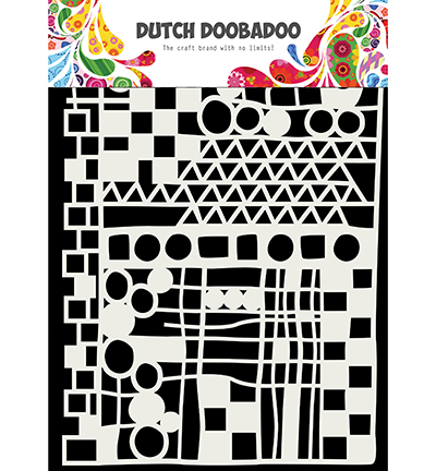470.715.137 - Dutch DooBaDoo - Mask Art Geo mix