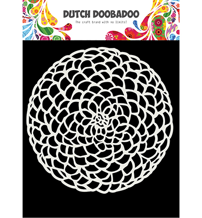 470.715.617 - Dutch DooBaDoo - Mask Art Flower circle