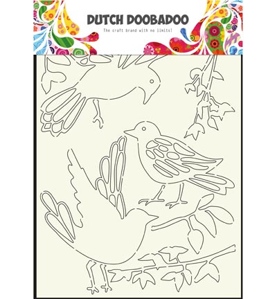 470.715.807 - Dutch DooBaDoo - Stencil Art Birds