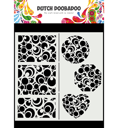 470.715.825 - Dutch DooBaDoo - Mask Art Slimline Circles