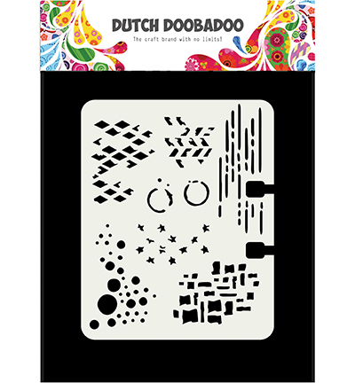470.715.900 - Dutch DooBaDoo - Mask Art Rollerdex pattern