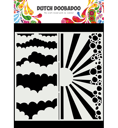 470.784.002 - Dutch DooBaDoo - Mask Art Slimline Clouds