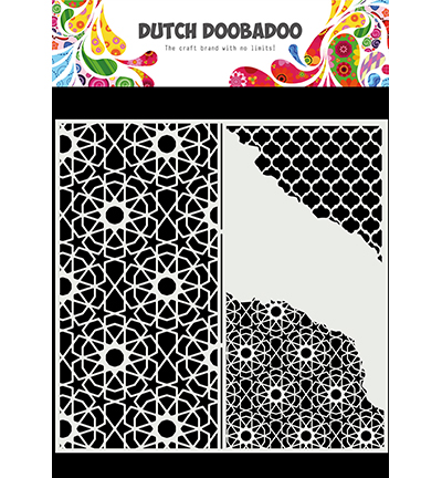 470.784.004 - Dutch DooBaDoo - Mask Art Slimline Cracked Patterns
