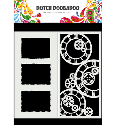 470.784.005 - Dutch DooBaDoo - Mask Art Slimline Clocks