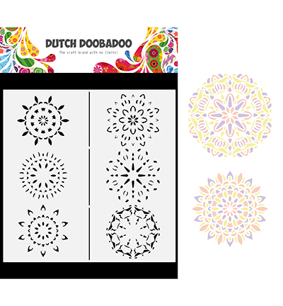 470.784.011 - Dutch DooBaDoo - Mask Art Slimline Mandalas