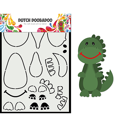 470.784.014 - Dutch DooBaDoo - Card Art Built up Dino