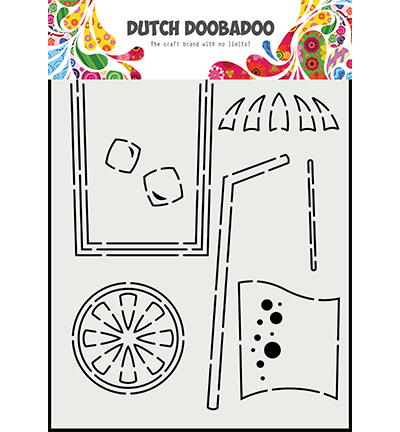 470.784.025 - Dutch DooBaDoo - Card Art A5 Cocktail glass