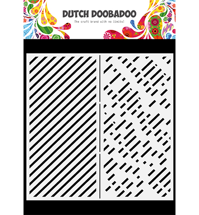 470.784.068 - Dutch DooBaDoo - Mask Art Slimline Stripes