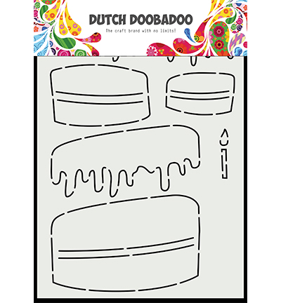 470.784.129 - Dutch DooBaDoo - Card Art Built up Cake