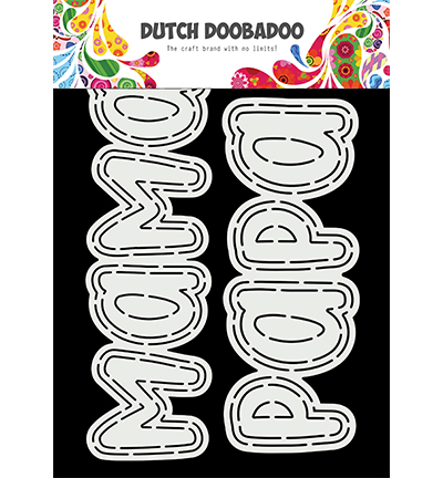 470.784.130 - Dutch DooBaDoo - Card Art Mama en Papa