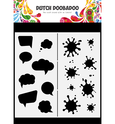 470.784.138 - Dutch DooBaDoo - Mask Art Slimline Spatter