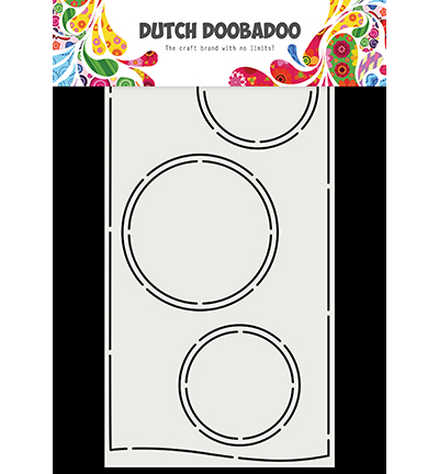 470.784.147 - Dutch DooBaDoo - Card Art Circles Slimline
