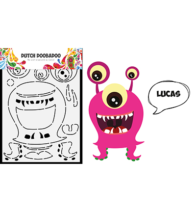 470.784.151 - Dutch DooBaDoo - Built up Monster Lucas