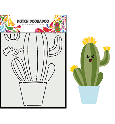 470.784.168 - Dutch DooBaDoo - Card Art Built up Cactus 2