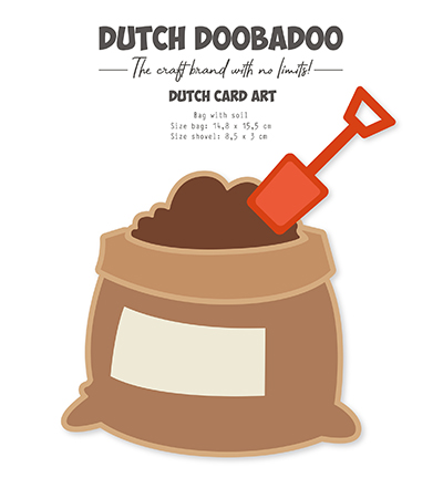 470.784.191 - Dutch DooBaDoo - Card Art Zak met aarde