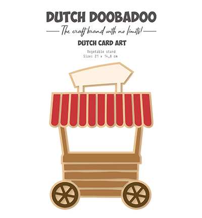 470.784.195 - Dutch DooBaDoo - Card Art Groentekraam