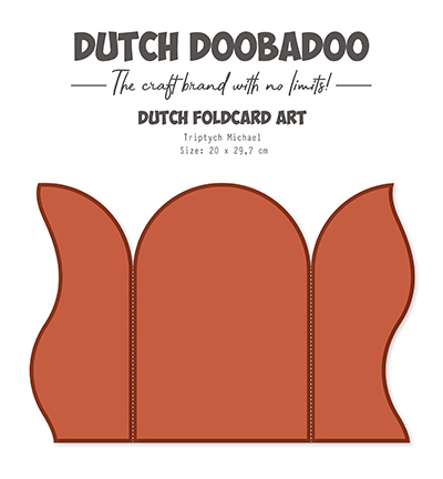 470.784.205 - Dutch DooBaDoo - Foldcard Art Triptych Michael
