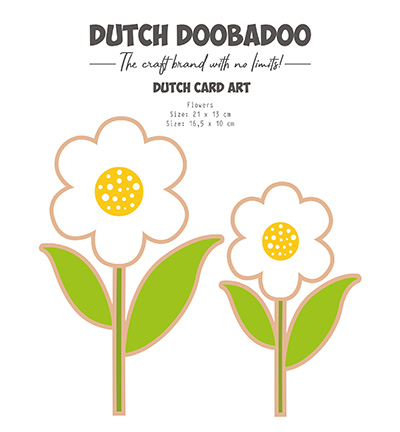 470.784.211 - Dutch DooBaDoo - Card-Art Flowers