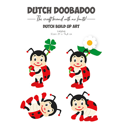 470.784.217 - Dutch DooBaDoo - Built up art Ladybug