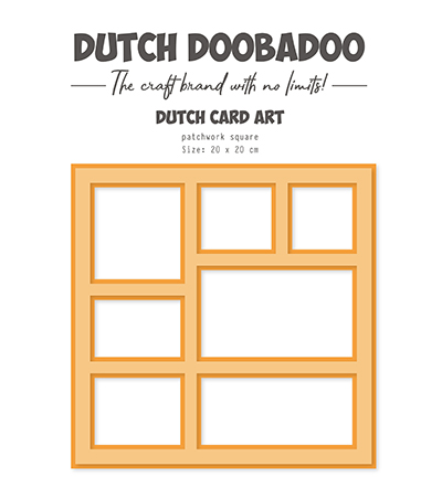470.784.240 - Dutch DooBaDoo - Card Art patchwork square