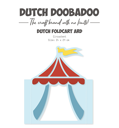 470.784.245 - Dutch DooBaDoo - Foldcard Art Circustent