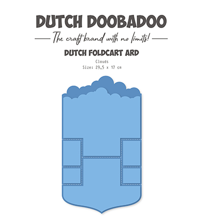 470.784.253 - Dutch DooBaDoo - Fold Card Art Clouds