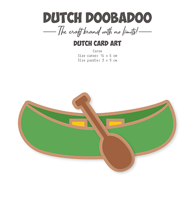 470.784.254 - Dutch DooBaDoo - Card-Art Canoe