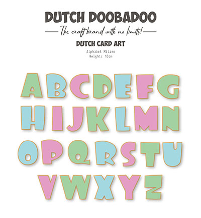 470.784.257 - Dutch DooBaDoo - Card Art Alphabet