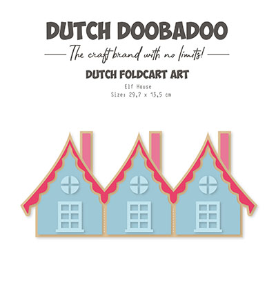 470.784.260 - Dutch DooBaDoo - FoldCard Art Elf house