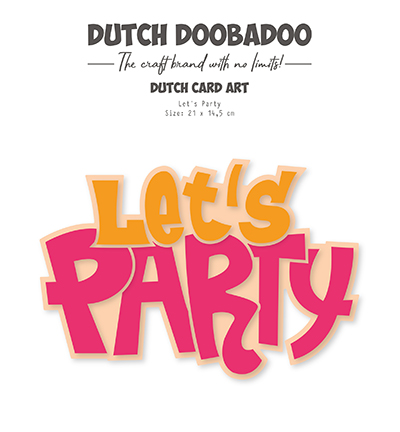 470.784.266 - Dutch DooBaDoo - Card-Art Lets Party