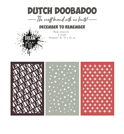 470.784.271 - Dutch DooBaDoo - December to remember stencils