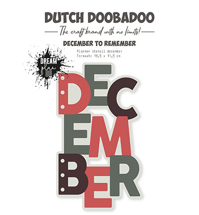 470.784.272 - Dutch DooBaDoo - Card-Art December to Remember