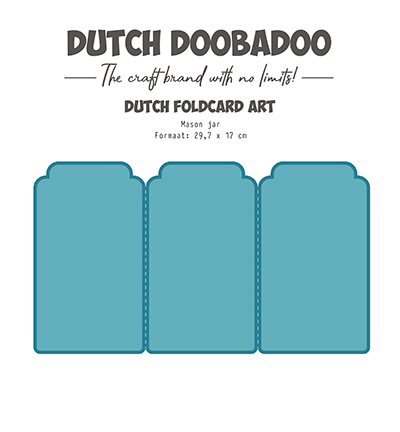 470.784.279 - Dutch DooBaDoo - Fold Card-Art Mason Jar