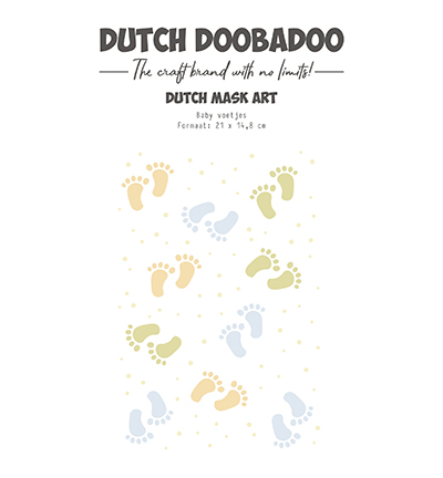470.784.292 - Dutch DooBaDoo - Mask Art Baby Feet