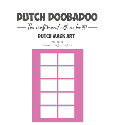 470.784.349 - Dutch DooBaDoo - Dutch Mask art Postzegel