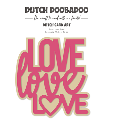 470.784.357 - Dutch DooBaDoo - Card Art Love love love