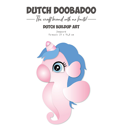 470.784.379 - Dutch DooBaDoo - Build up art Sea horse