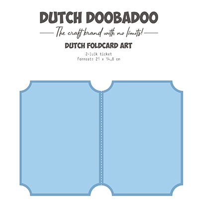 470.784.383 - Dutch DooBaDoo - Fold art 2-luik ticket