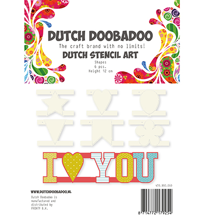 470.990.060 - Dutch DooBaDoo - Stencil Art Shapes