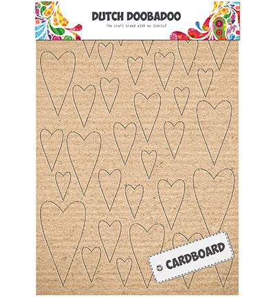472.309.003 - Dutch DooBaDoo - Cardboard Art Hearts