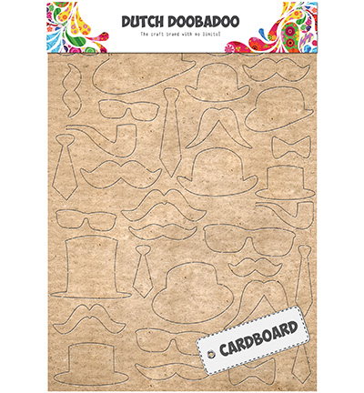 472.309.007 - Dutch DooBaDoo - Dutch Cardboard Art Mustaches