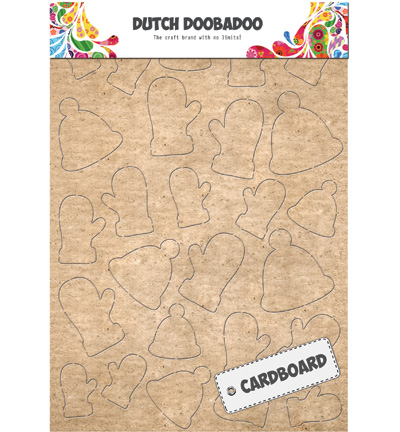 472.309.009 - Dutch DooBaDoo - Dutch Cardboard A5 Art Hats and gloves