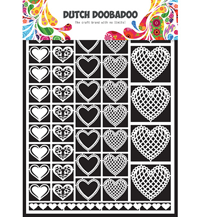 472.948.001 - Dutch DooBaDoo - Dutch Paper Art - Hearts