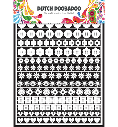 472.948.010 - Dutch DooBaDoo - Dutch Paper Art Buttons