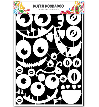 472.948.033 - Dutch DooBaDoo - Paper Art Monster Faces
