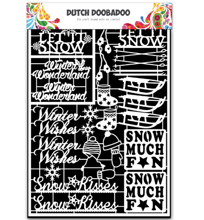 472.948.034 - Dutch DooBaDoo - Paper Art Winter