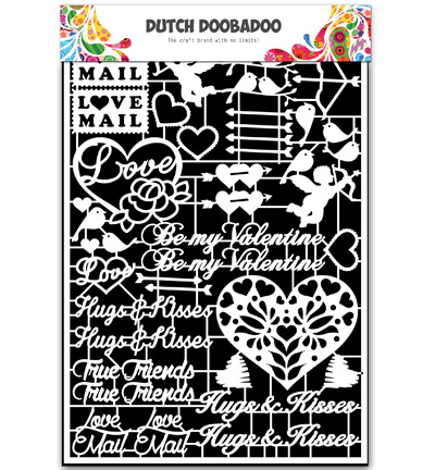 472.948.036 - Dutch DooBaDoo - Paper Art Valentine