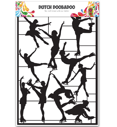 472.950.003 - Dutch DooBaDoo - Dutch Paper Art A5 Ice dansers