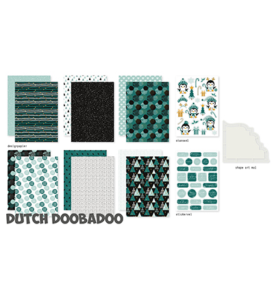 473.005.001 - Dutch DooBaDoo - Crafty Kit Chrismas Mood