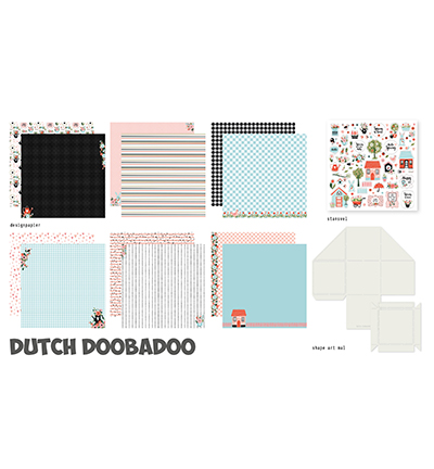 473.005.002 - Dutch DooBaDoo - Crafty Kit XL Spring Scrapbook